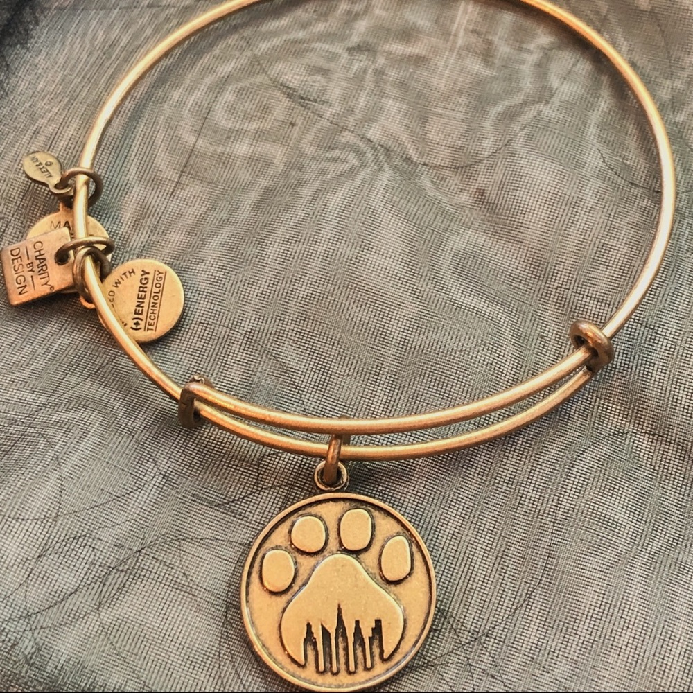 Alex and Ani Gold Paw Print